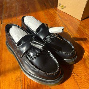 Doc Marten Adrian Tassel Leather Black Loafers